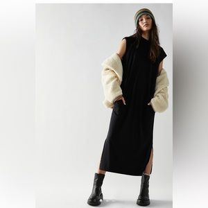 All day long midi t-shirt dress